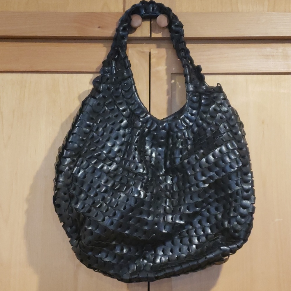ALDO Black Threaded Purse